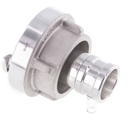 25-D (31 mm) Gesmeed Aluminium Storz-koppeling 25 mm Slangpilaar Draaibaar