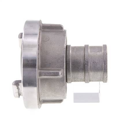 52-C (66 mm) Gesmeed Aluminium Storz-koppeling 42 mm Slangpilaar Draaibaar