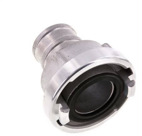 52-C (66 mm) Gesmeed Aluminium Storz-koppeling 52 mm Slangpilaar Draaibaar