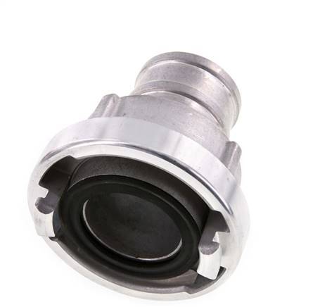 52-C (66 mm) Gesmeed Aluminium Storz-koppeling 52 mm Slangpilaar Draaibaar