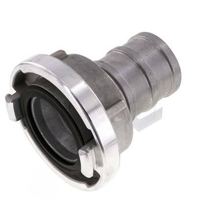 75-B (89 mm) Gesmeed Aluminium Storz-koppeling 65 mm Slangpilaar Draaibaar
