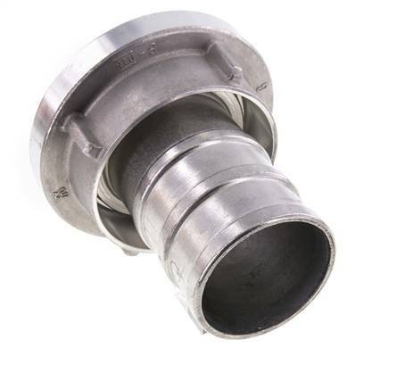 75-B (89 mm) Gesmeed Aluminium Storz-koppeling 70 mm Slangpilaar Draaibaar