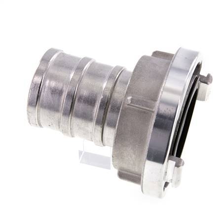 75-B (89 mm) Gesmeed Aluminium Storz-koppeling 70 mm Slangpilaar Draaibaar