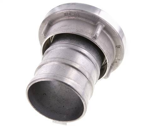 75-B (89 mm) Gesmeed Aluminium Storz-koppeling 80 mm Slangpilaar Draaibaar