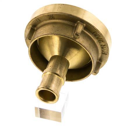 52-C (66 mm) Messing Storz-koppeling 25 mm Slangpilaar Draaibaar