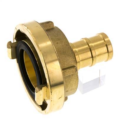 52-C (66 mm) Messing Storz-koppeling 32 mm Slangpilaar Draaibaar