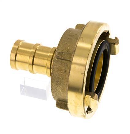 52-C (66 mm) Messing Storz-koppeling 32 mm Slangpilaar Draaibaar