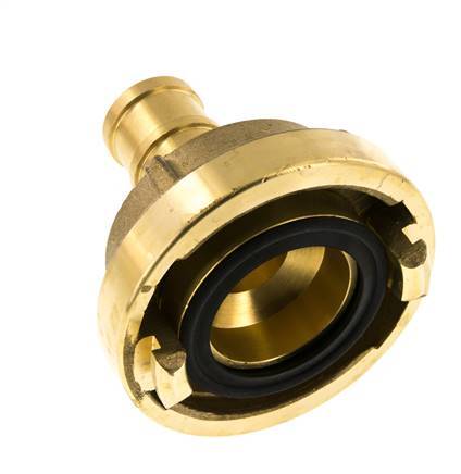 52-C (66 mm) Messing Storz-koppeling 32 mm Slangpilaar Draaibaar