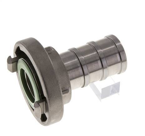 38 (51 mm) RVS Storz-koppeling 38 mm Slangpilaar Draaibaar