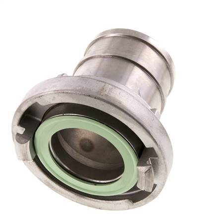 65 (81 mm) RVS Storz-koppeling 75 mm Slangpilaar Draaibaar