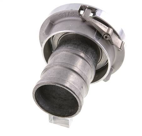 75-B (89 mm) Gesmeed Aluminium Storz-koppeling 65 mm Slangpilaar Draaibaar met Vergrendeling