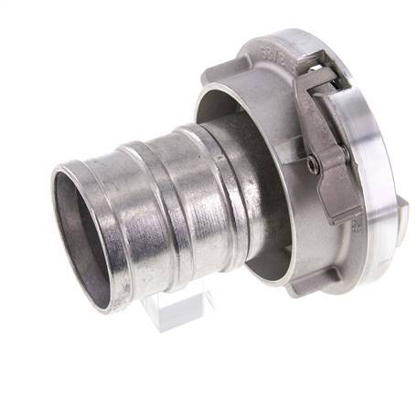75-B (89 mm) Forged Aluminum Storz Coupling 70 mm Hose Pillar Rotatable with Lock