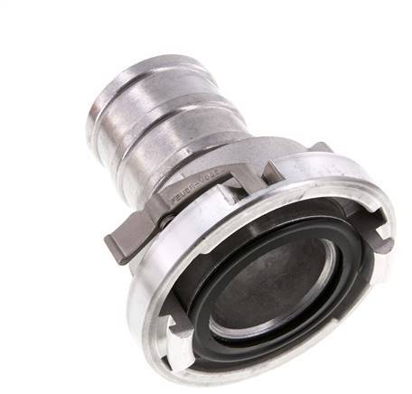 75-B (89 mm) Forged Aluminum Storz Coupling 70 mm Hose Pillar Rotatable with Lock