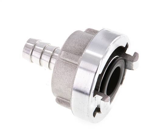 25-D (31 mm) Gesmeed Aluminium Storz-koppeling 13 mm Slangpilaar Draaibaar voor PVC slang