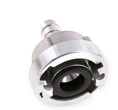 25-D (31 mm) Gesmeed Aluminium Storz-koppeling 13 mm Slangpilaar Draaibaar voor PVC slang
