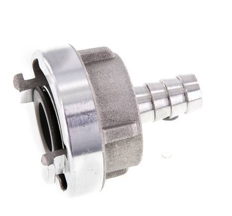 25-D (31 mm) Gesmeed Aluminium Storz-koppeling 13 mm Slangpilaar Draaibaar voor PVC slang