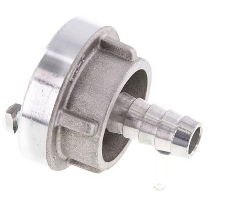 25-D (31 mm) Gesmeed Aluminium Storz-koppeling 13 mm Slangpilaar Draaibaar voor PVC slang