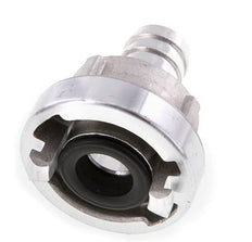 25-D (31 mm) Gesmeed Aluminium Storz-koppeling 19 mm Slangpilaar Draaibaar voor PVC slang