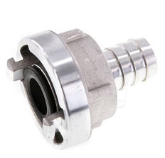25-D (31 mm) Gesmeed Aluminium Storz-koppeling 19 mm Slangpilaar Draaibaar voor PVC slang