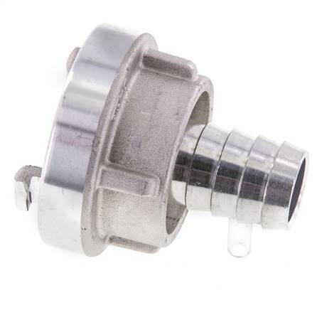 25-D (31 mm) Gesmeed Aluminium Storz-koppeling 19 mm Slangpilaar Draaibaar voor PVC slang