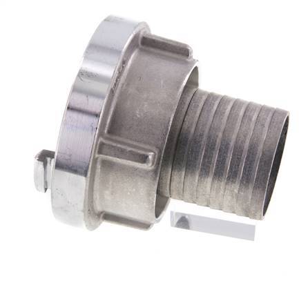 52-C (66 mm) Forged Aluminum Storz Coupling 51 mm Hose Pillar Rotatable for a PVC hose