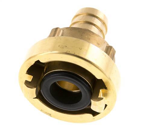 25-D (31 mm) Messing Storz-koppeling 19 mm Slangpilaar Draaibaar voor PVC slang