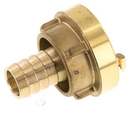 25-D (31 mm) Messing Storz-koppeling 19 mm Slangpilaar Draaibaar voor PVC slang