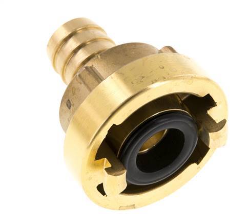 25-D (31 mm) Messing Storz-koppeling 19 mm Slangpilaar Draaibaar voor PVC slang