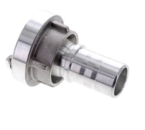 25-D (31 mm) Gesmeed Aluminium Storz-koppeling 25 mm Slangpilaar Draaibaar voor Klemschaal Montage