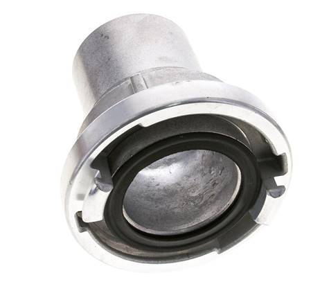 75-B (89 mm) Gesmeed Aluminium Storz-koppeling 75 mm Slangpilaar Draaibaar voor Klemschaal Montage