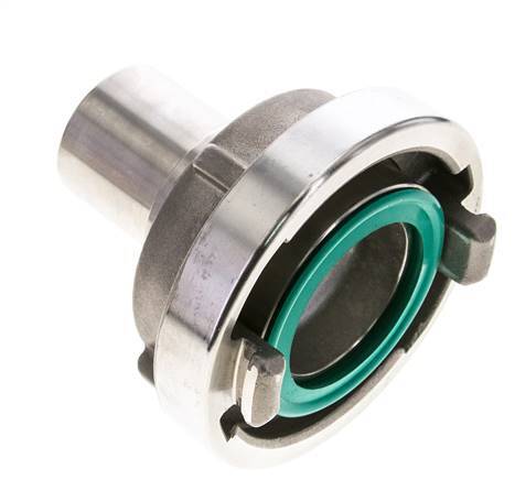 52-C (66 mm) RVS Storz-koppeling 38 mm Slangpilaar Draaibaar voor Klemschaal Montage