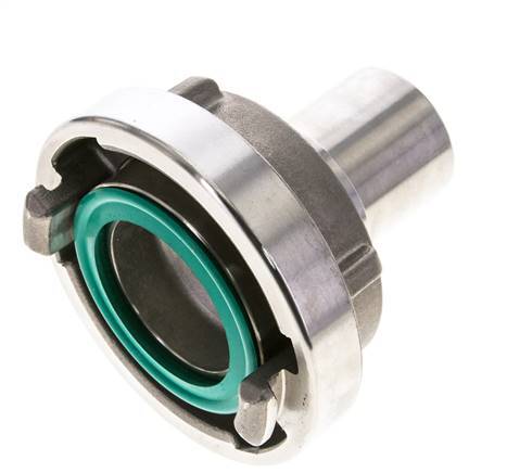 52-C (66 mm) RVS Storz-koppeling 38 mm Slangpilaar Draaibaar voor Klemschaal Montage