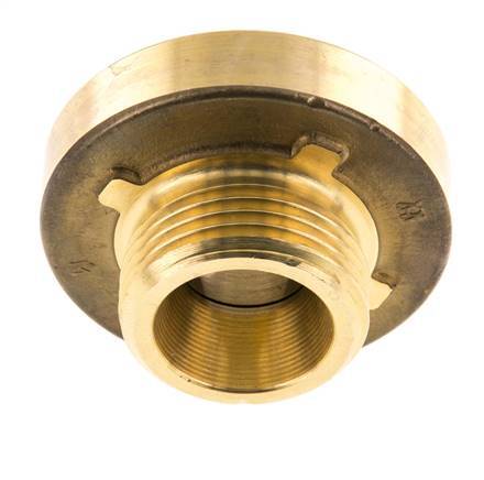 25-D (31 mm) Brass Storz Coupling G 1'' Male Thread