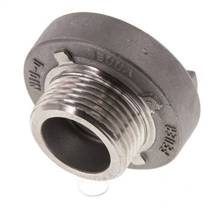 25-D (31 mm) RVS Storz-koppeling G 1'' Buitendraad