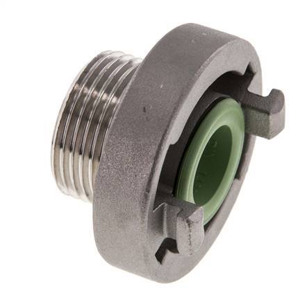 25-D (31 mm) RVS Storz-koppeling G 1'' Buitendraad