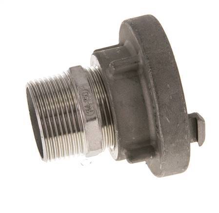 38 (51 mm) RVS Storz-koppeling G 1 1/4'' Buitendraad