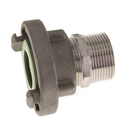 38 (51 mm) RVS Storz-koppeling G 1 1/4'' Buitendraad