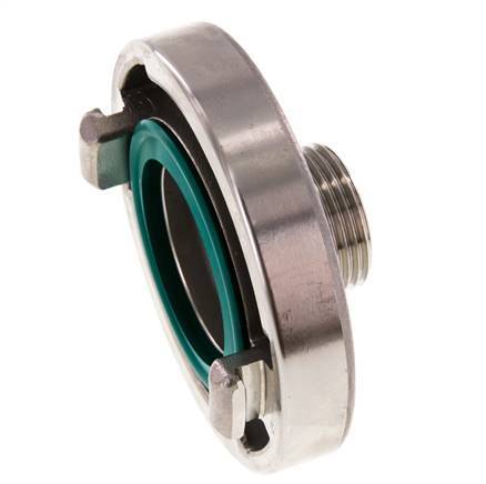 52-C (66 mm) RVS Storz-koppeling G 1'' Buitendraad