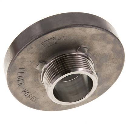 52-C (66 mm) RVS Storz-koppeling G 1 1/4'' Buitendraad