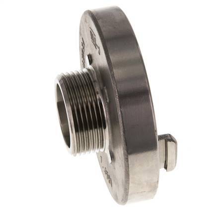 52-C (66 mm) RVS Storz-koppeling G 1 1/4'' Buitendraad