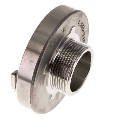 52-C (66 mm) RVS Storz-koppeling G 1 1/2'' Buitendraad