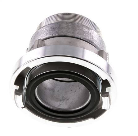 75-B (89 mm) Gesmeed Aluminium Storz-koppeling G 3'' Buitendraad Draaibaar
