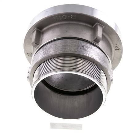 75-B (89 mm) Gesmeed Aluminium Storz-koppeling G 3'' Buitendraad Draaibaar