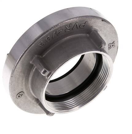 75-B (89 mm) Gesmeed Aluminium Storz-koppeling G 2 1/2'' Binnendraad