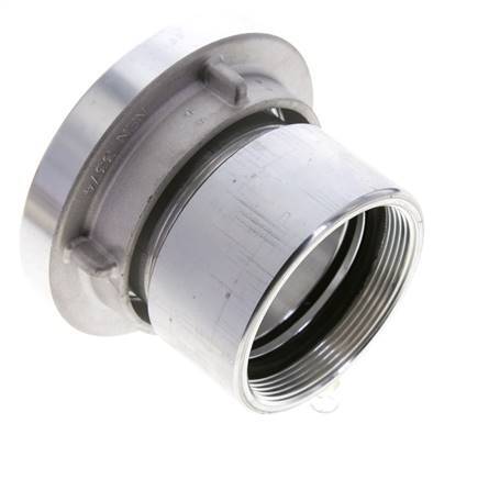 65 (81 mm) Gesmeed Aluminium Storz-koppeling G 2 1/2'' Binnendraad Draaibaar