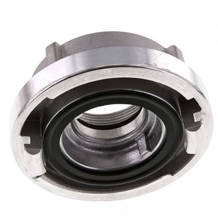75-B (89 mm) Gesmeed Aluminium Storz-koppeling G 2'' Binnendraad Draaibaar