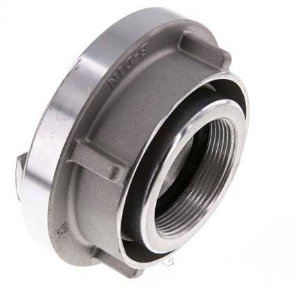 75-B (89 mm) Gesmeed Aluminium Storz-koppeling G 2'' Binnendraad Draaibaar
