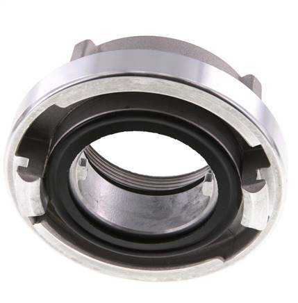 75-B (89 mm) Gesmeed Aluminium Storz-koppeling G 2 1/2'' Binnendraad Draaibaar