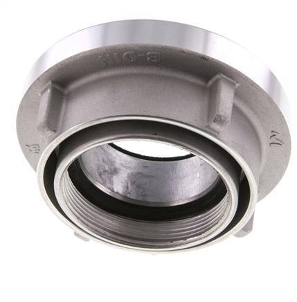 75-B (89 mm) Gesmeed Aluminium Storz-koppeling G 2 1/2'' Binnendraad Draaibaar