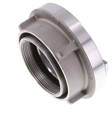 75-B (89 mm) Gesmeed Aluminium Storz-koppeling G 2 1/2'' Binnendraad Draaibaar